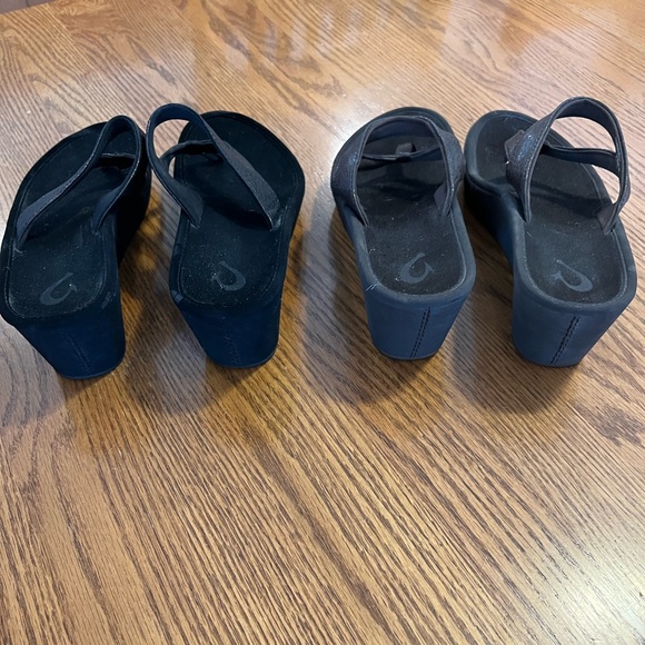 COPY - Women 8 olukai Ohana platform wedge waterproof sandal beach shoe BROWN - Picture 7 of 7